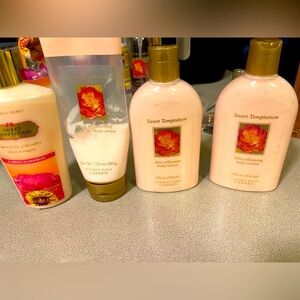 Victoria's Secret Sweet Temptation Body Lotion 4 piece